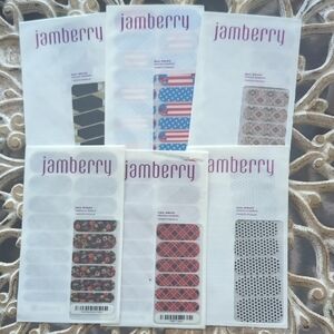 Jamberry Colorful Nail Wrap Collection